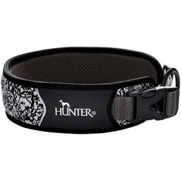 Hunter Reflect Divo Reflekterande hundhalsband i svart